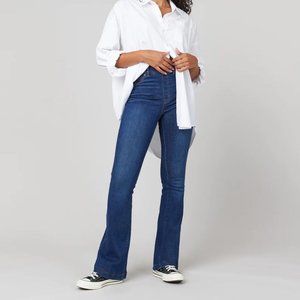 NWT! Spanx Flare Jeans. Sz XL. Midnight Shade.